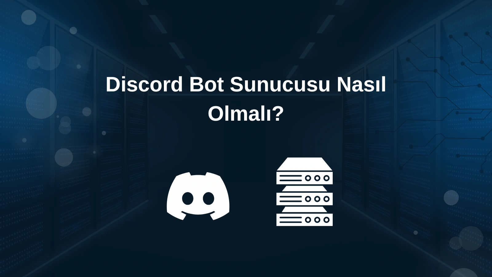 Discord bot sunucusu nasıl olmalı