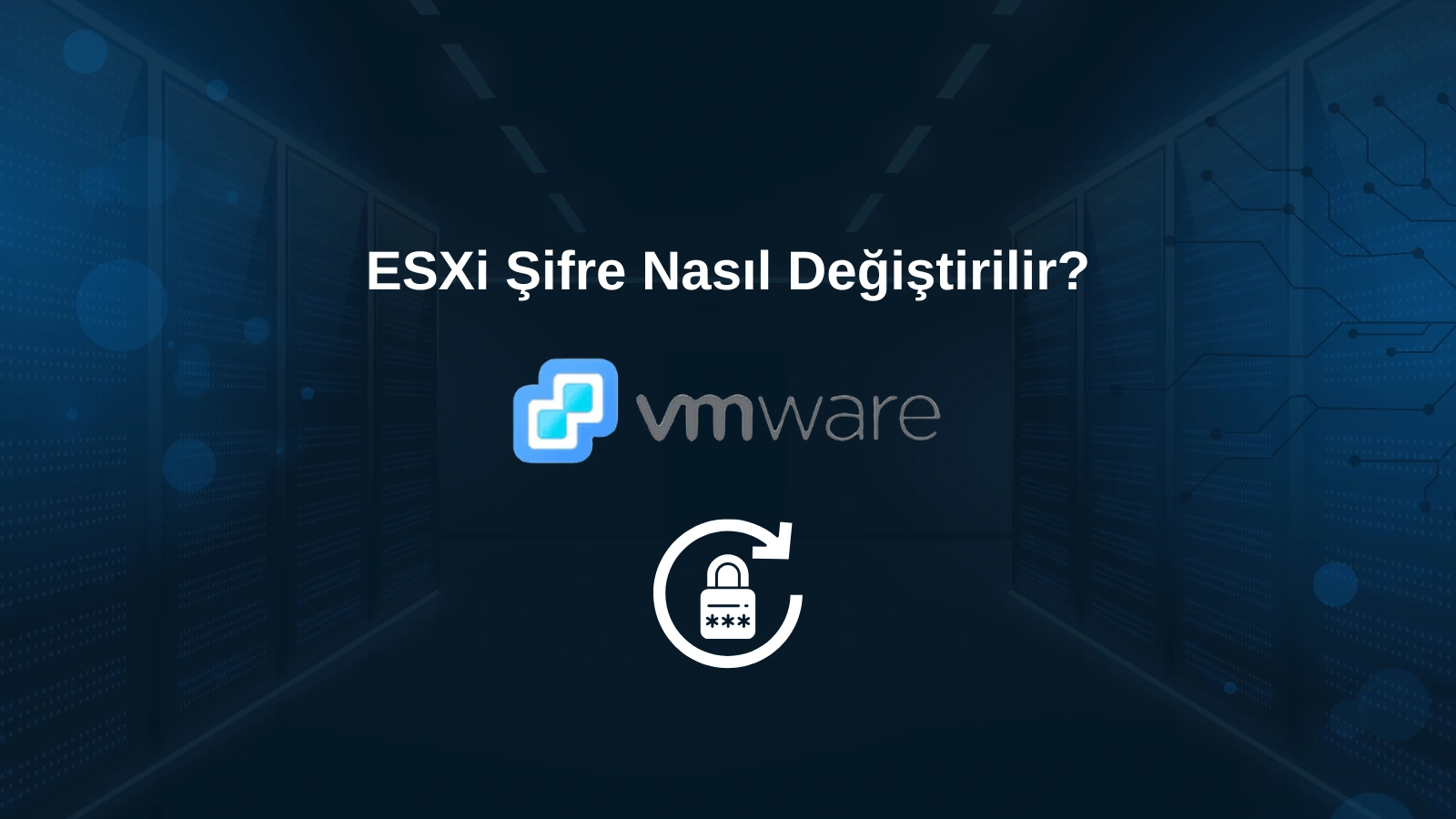 ESXi Şifre Değiştirme Rehberi
