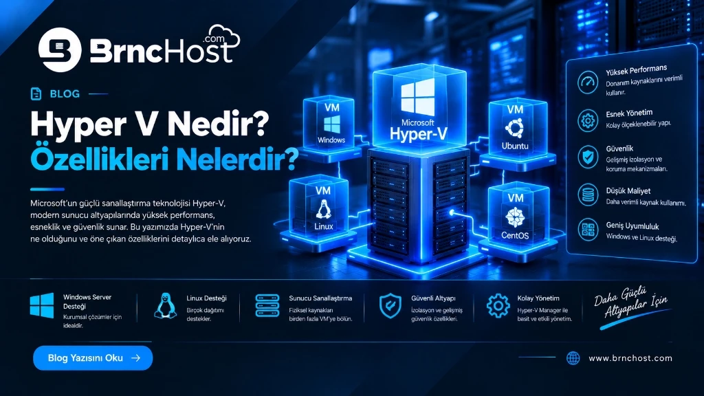 Hyper V Nedir? Özellikleri Nelerdir?