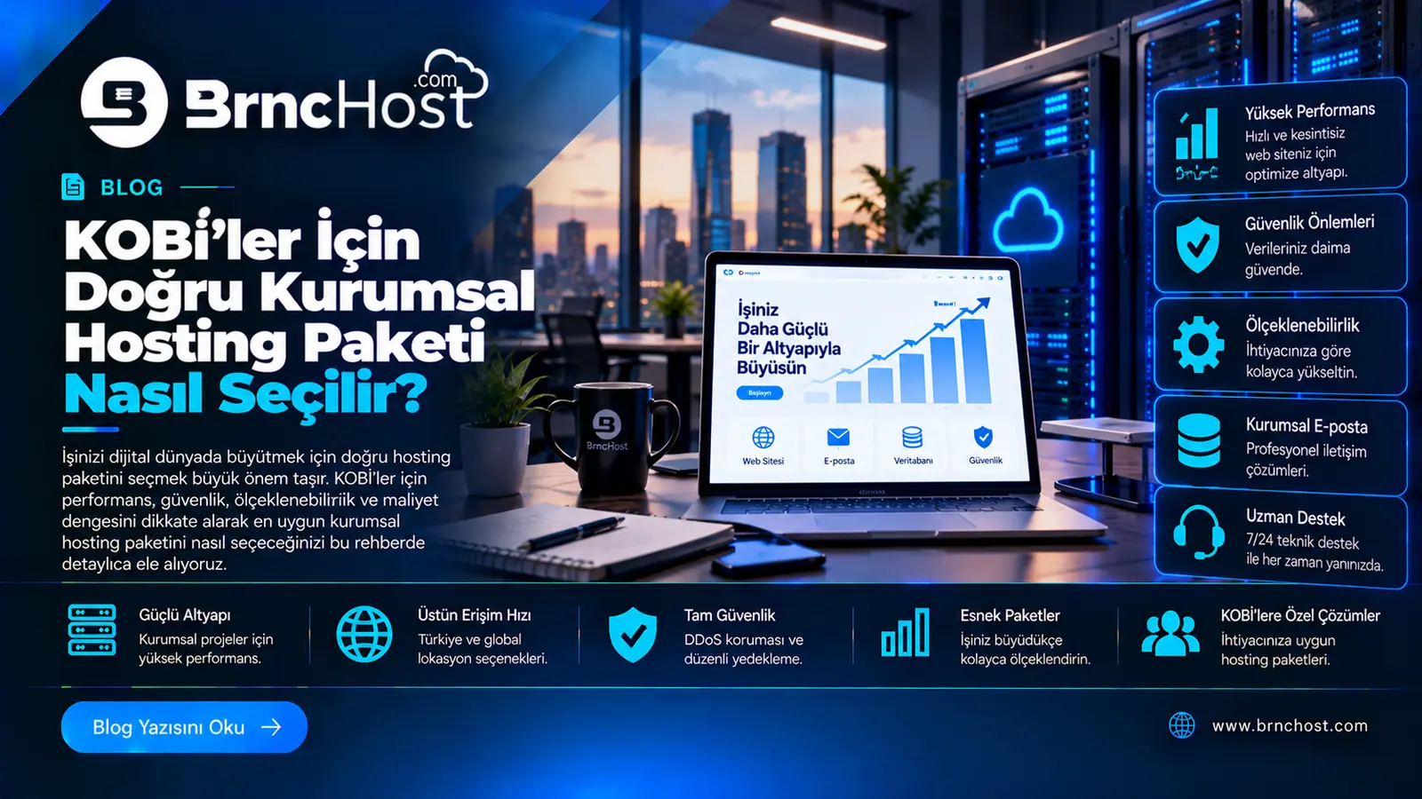 KOBİ'ler İçin Doğru Kurumsal Hosting Paketi Nasıl Seçilir?