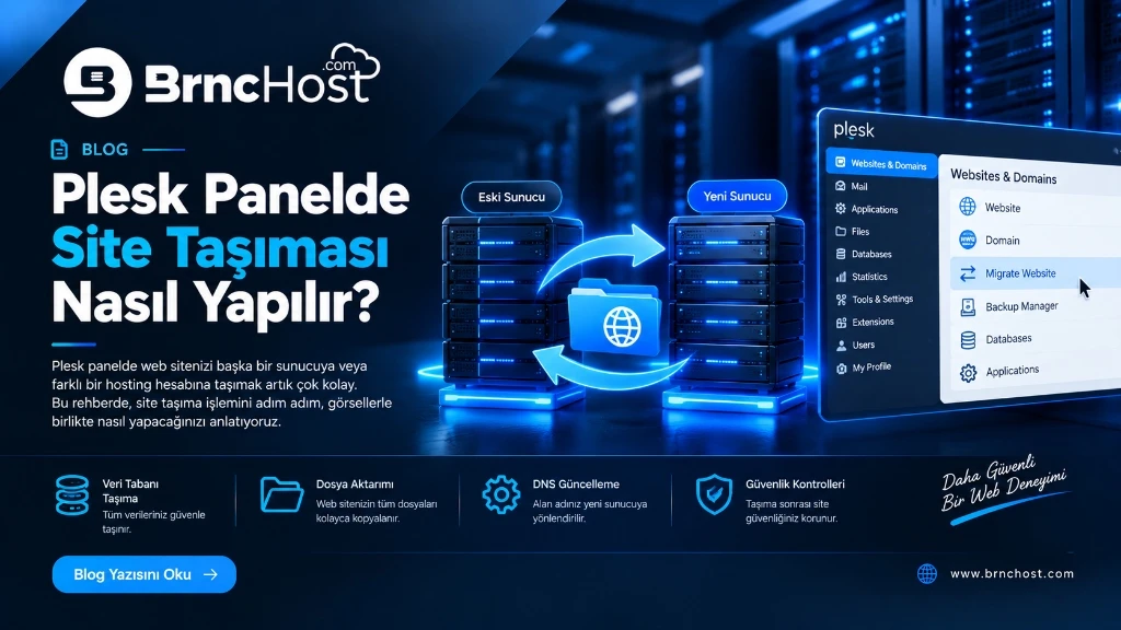Plesk Panelde Site Taşıması Nasıl Yapılır?